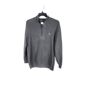 Lacoste Quarter Zip sweater men's size 7 (2X)